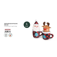 Camon S.p.A. Camon Sípoló poliészter Karácsonyi bögrék  25cm játék kutyáknak