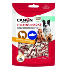  Camon snack bárányos tőkehalas háromszögek 80 g jutalomfalat kutyáknak
