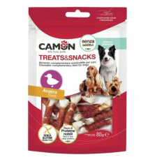 Camon snack kacsás csontocskák 80 g jutalomfalat kutyáknak