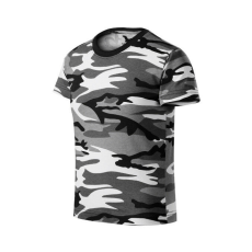  Camouflage póló gyerek szürke terepszín 134 cm/8 éves