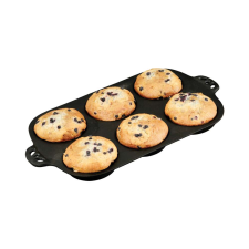 CAMP Chef öntöttvas muffin sütőforma sütés és főzés