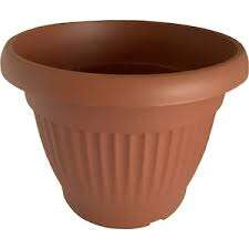 Campana virágcserép 45 cm terrakotta kerti tárolás