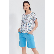 Cana Lilac női pizsama, fehér, virágmintás M hálóing, pizsama