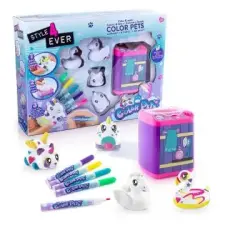 CANAL TOYS Airbrush plush: style 4 ever színezhető állatok kreatív és készségfejlesztő