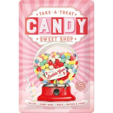 Candy Candy Fémtábla dekoráció