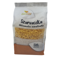 Candycrush Lovediet gluténmentes száraztészta szarvacska 500 g reform élelmiszer
