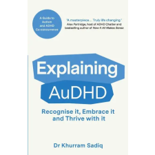 Canelo Explaining AuDHD | Dr Khurram Sadiq idegen nyelvű könyv