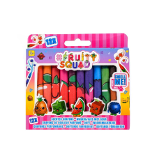  Canenco FruitySquad Illatos zsírkréták, 12 db kreatív és készségfejlesztő
