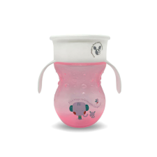 CANGAROO Cup 360as itatópohár 270ml, pink itatópohár