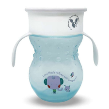 Cangaroo Cup varázslatos pohár 270ml 6+hó - kék itatópohár