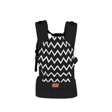 Cangaroo Explorer 2 pozíciós hordozó fekete babahordozó kendő, háti hordozó