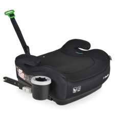 Cangaroo I-Swift i-Size ülésmagasító 125-150 cm pohártartóval - Fekete ülésmagasító