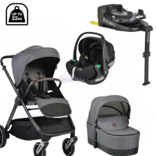 Cangaroo Macan 4in1 babakocsi dönthető hordozóval - szürke babakocsi