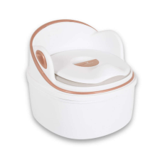 Cangaroo Rum Baba 3in1 bili átalakítható WC szűkítő + fellépő , szilikon ülés - fehér bili