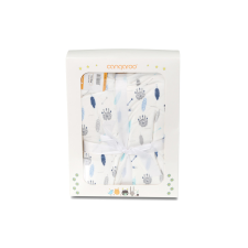 Cangaroo Shaggy Vastag Takaró - Kék Tollas babaágynemű, babapléd