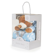 Cangaroo Takaró addie bear 90x75cm kék MBN-111964 babaágynemű, babapléd