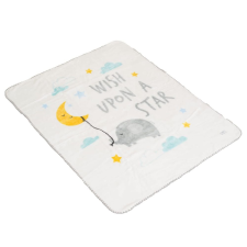 Cangaroo Takaró softy 1x140cm wish upon a star fehér MBN-111868 babaágynemű, babapléd