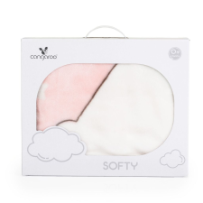 Cangaroo Takaró softy pihe puha kicsi 80*1cm jegesmedvés pink MBN-111878 babaágynemű, babapléd
