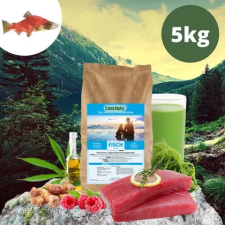  CanisAlpha Wolfskonzept hidegen sajtolt monoprotein száraztáp kutyáknak 5 kg - TENGERI HALFILÉ kutyaeledel