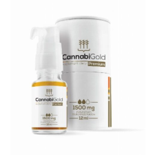 CannabiGold Prémium 1500 - CBD olaj koncentrátum, 12 ml vitamin és táplálékkiegészítő