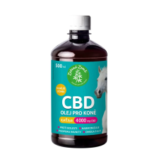 Cannadorra CBD olaj lovaknak Extra 4000 mg, 500 ml vitamin, táplálékkiegészítő kutyáknak