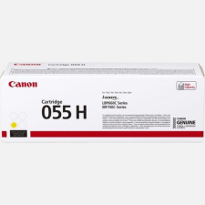 Canon 055 H nagy kapacitású tonerkazetta sárga (3017C002) nyomtatópatron & toner