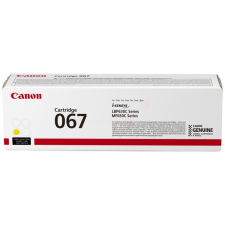 Canon 067 (5099C002) - eredeti toner, yellow (sárga) nyomtatópatron & toner