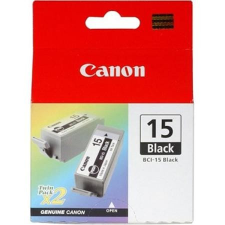 Canon BCI-15 (8190A002) - eredeti patron, black (fekete) 2db nyomtatópatron & toner