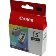 Canon BCI-15Bk fekete tintapatron (2db) (BCI-15Bk) nyomtatópatron & toner