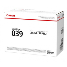 Canon Canon CRG039 Toner Black 11.000 oldal kapacitás nyomtatópatron & toner