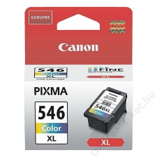 Canon CL-546XL Tintapatron Pixma MG2450, MG2550 nyomtatókhoz, CANON színes, 300 oldal (TJCBCL546XL) nyomtatópatron & toner