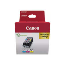 Canon - CLI-521 C/M/Y (3x9 ml) Tintapatron Multipack - 2934B015 nyomtatópatron & toner