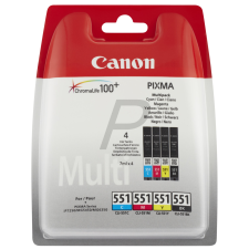 Canon cli-551 multipack tintapatron 6509b008 nyomtatópatron & toner