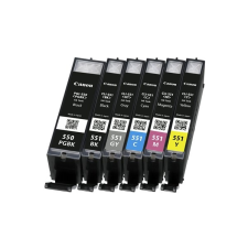 Canon CLI-551YXL Tintapatron Pixma iP7250, MG5450, MG6350 nyomtatókhoz, sárga, 11ml nyomtatópatron & toner