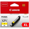 Canon CLI-571YXL Tintapatron Pixma MG5750, 6850,7750 nyomtatókhoz, CANON sárga, 11 ml (TJCBCLI571YXL)