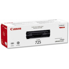 Canon crg725 toner black 1.600 oldal kapacitás nyomtatópatron & toner