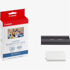  CANON Fotópapír + Tinta, KC-36IP, 36db 54x86mm fotópapír