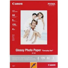 Canon GP-501 fényes fotópapír (A4, 5 lap, 170g) - 0775B076 fotópapír