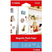 Canon Magnetic Photo Paper MG-101, 10 × 15 cm, 5 lap fotópapír