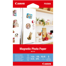 Canon MG-101 10x15 cm Mágneses fotópapír (5 db/csomag) (3634C002) fotópapír