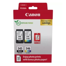 Canon nyomtatópatron PG-545 és CL-546 készlet fényes fotópapírral fotópapír