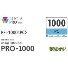 Canon PFI-1000 (0547C001) - eredeti patron, cyan (azúrkék) nyomtatópatron & toner