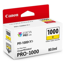 Canon PFI-1000 Yellow tintapatron nyomtatópatron & toner