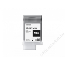 Canon PFI-107MB Tintapatron iPF780, 770 nyomtatóhoz, CANON matt fekete, 130ml (TJCPFI107MBK) nyomtatópatron & toner
