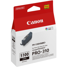 Canon PFI-5100MBK, matt fekete nyomtatópatron & toner