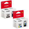 Canon PG560/CL561 tintapatron multipack PIXMA TS5350 nyomtatókhoz, CANON, fekete+színes, 2*180 oldal (TJCPG560P)
