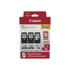 Canon pg-540lx2 + cl-541xl tintapatron multipack 2x11 ml + 1x15ml nyomtatópatron & toner