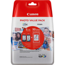 Canon PG-545XL/CL-546XL eredeti tintapatron multipack + fotópapír nyomtatópatron & toner
