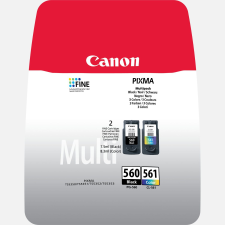 Canon pg-560xl/cl-561xl fekete/színes (14,3ml+12,2ml) +50db 10x15cm fotópapír eredeti multipack (3712c004) fotópapír