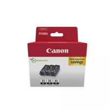 Canon PGI-35BK Black tintapatroncsomag Triple Pack (1509B028) nyomtatópatron & toner